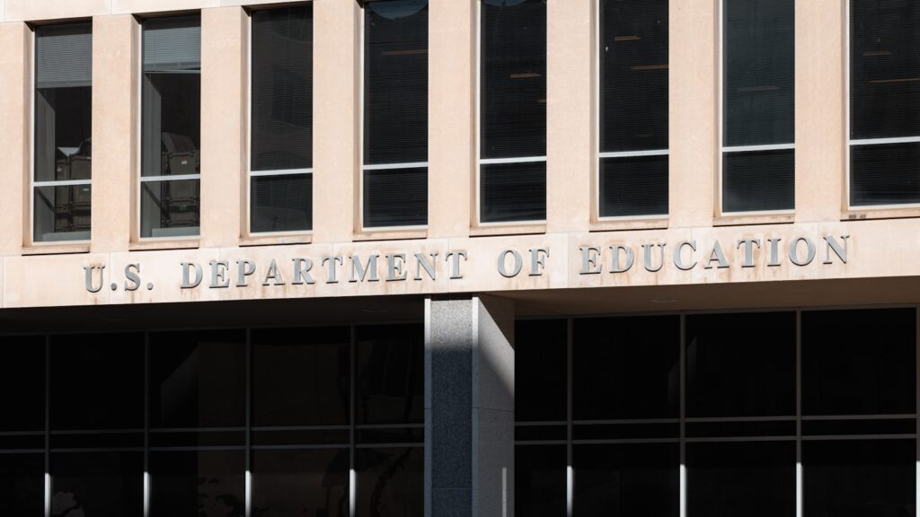 The u s department of education building in washington, d c
